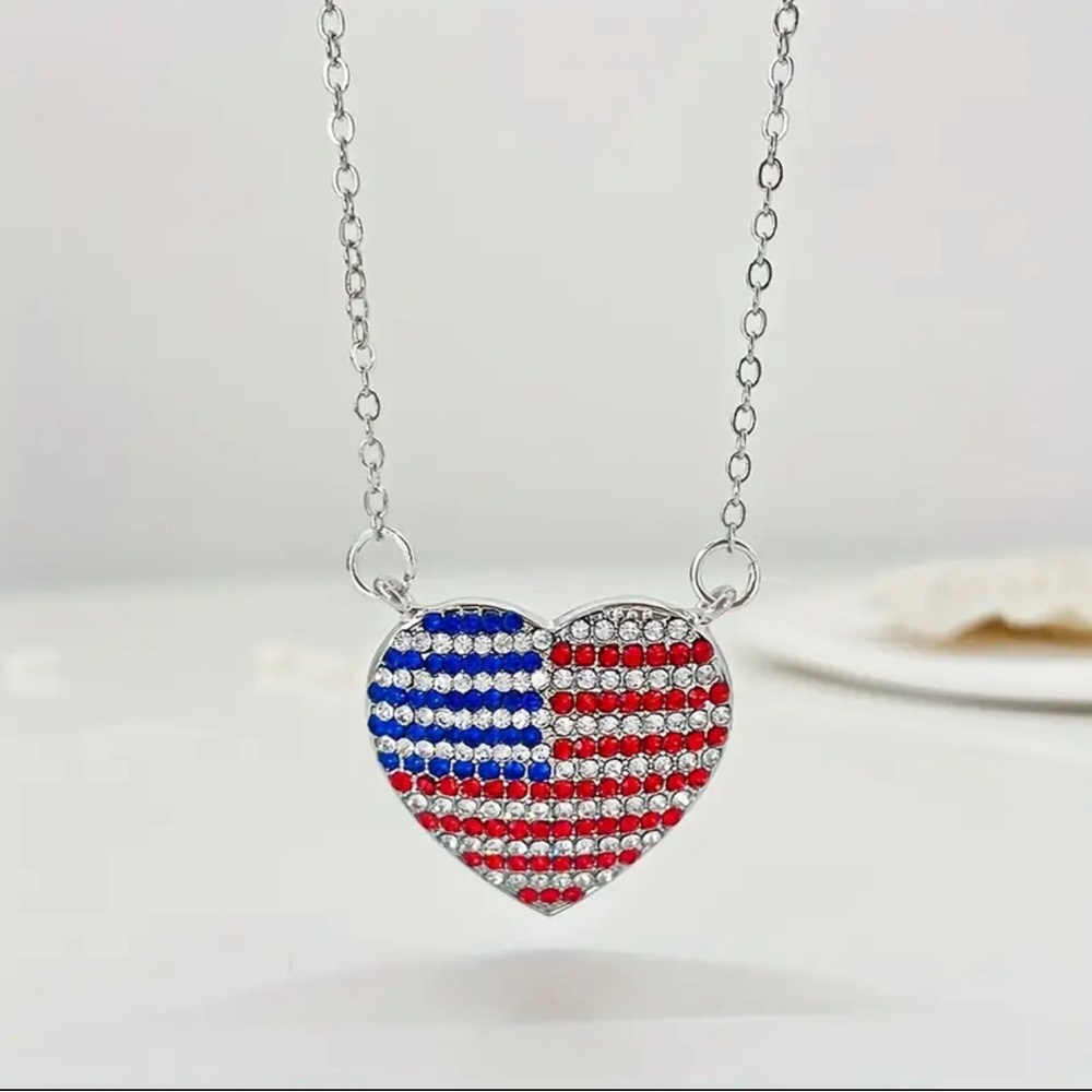 14K Gold Flag Necklace - 1 Left!